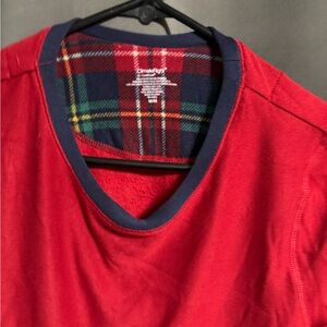 Carter's Red Plaid Collar Shirt